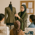 نوآوران دوخت نبی آموزشگاه خیاطی و طراحی لباس با مدرک فنی حرفه‌ای در تهران خوش