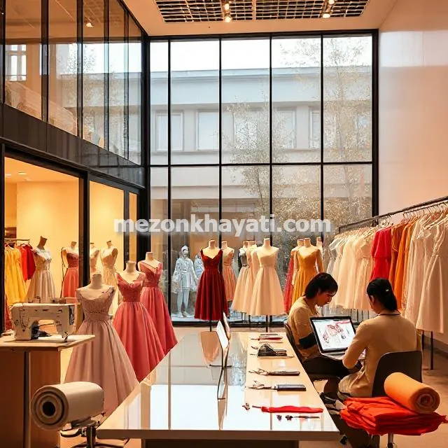 مزون و آموزشگاه خیاطی در تهران تهرانپارس