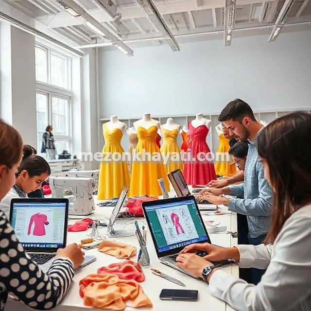 مزون و آموزشگاه خیاطی در تهران صادقیه